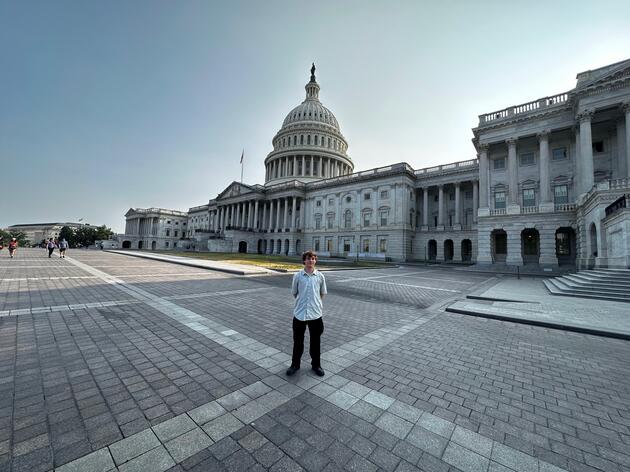 Standoff in the Swamp Sends Young Photographer to the Capitol