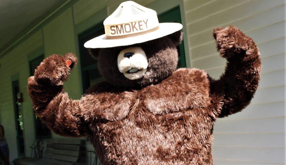 Smokey Bear is on the guest list