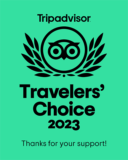TripAdvisor Traveler's Choice 2023 logo